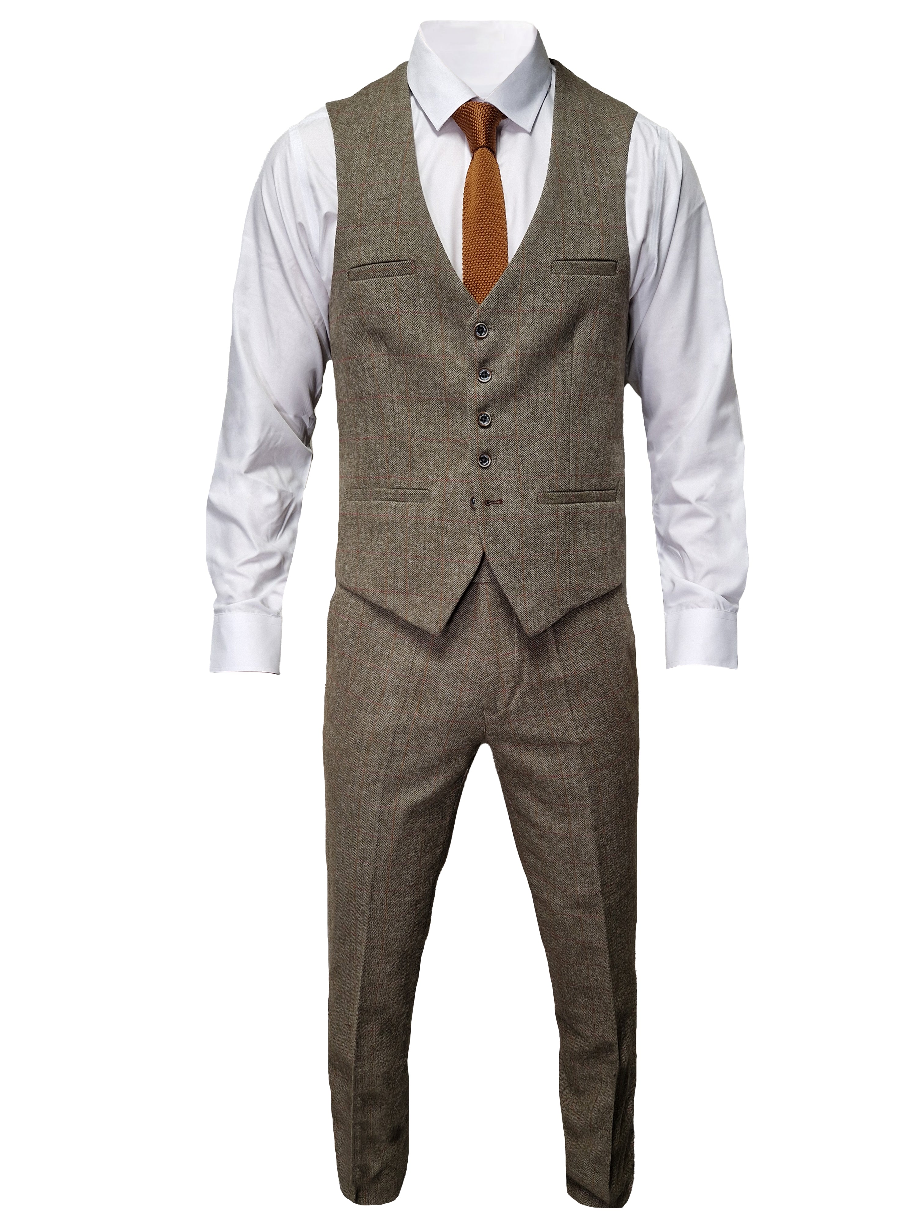 Shelby Suit, 3-Piece Cavani Gaston Suit Sage