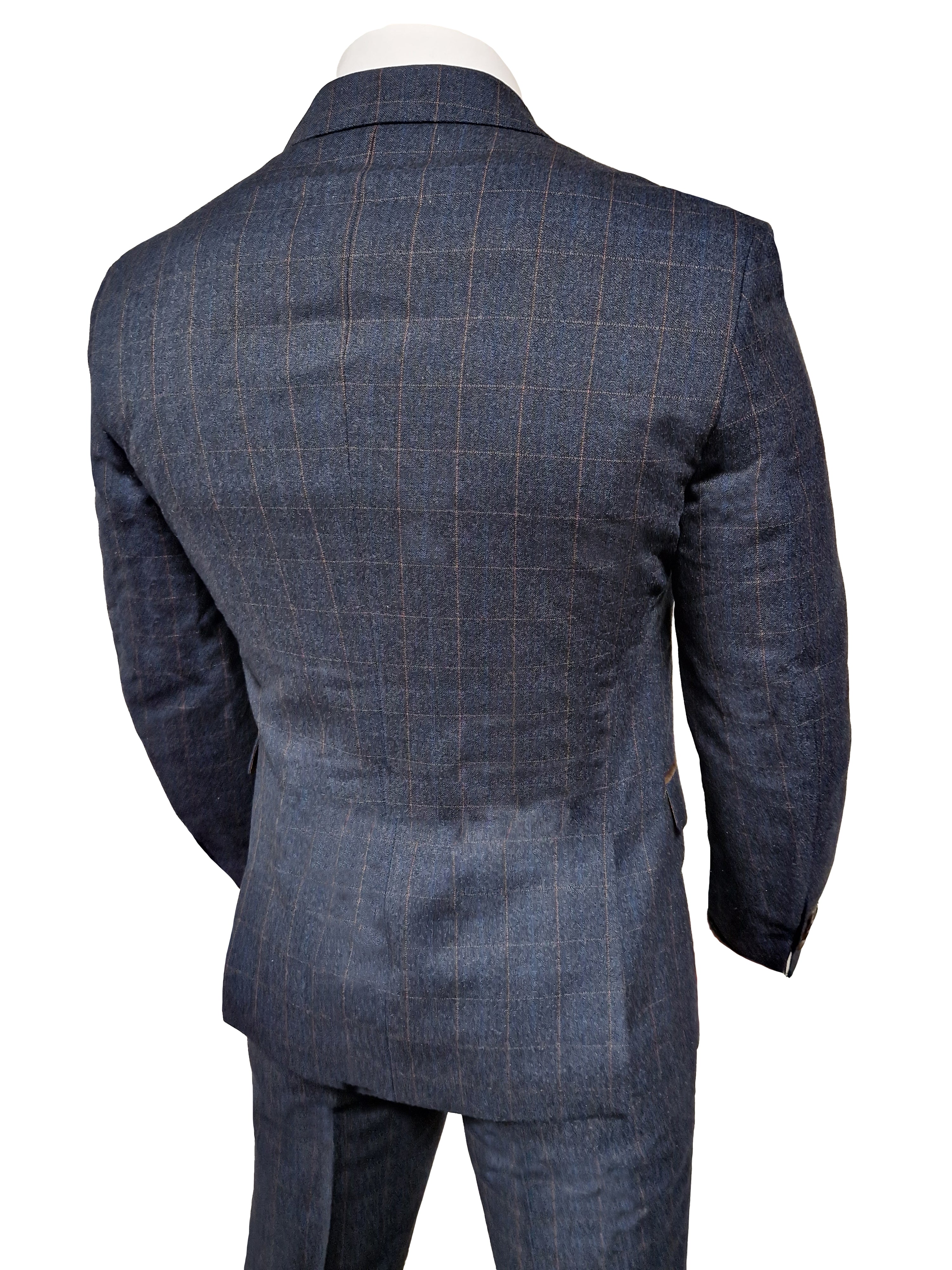 TAVERNY Admiral - Men's Three-Piece Suit Gentleman Navy