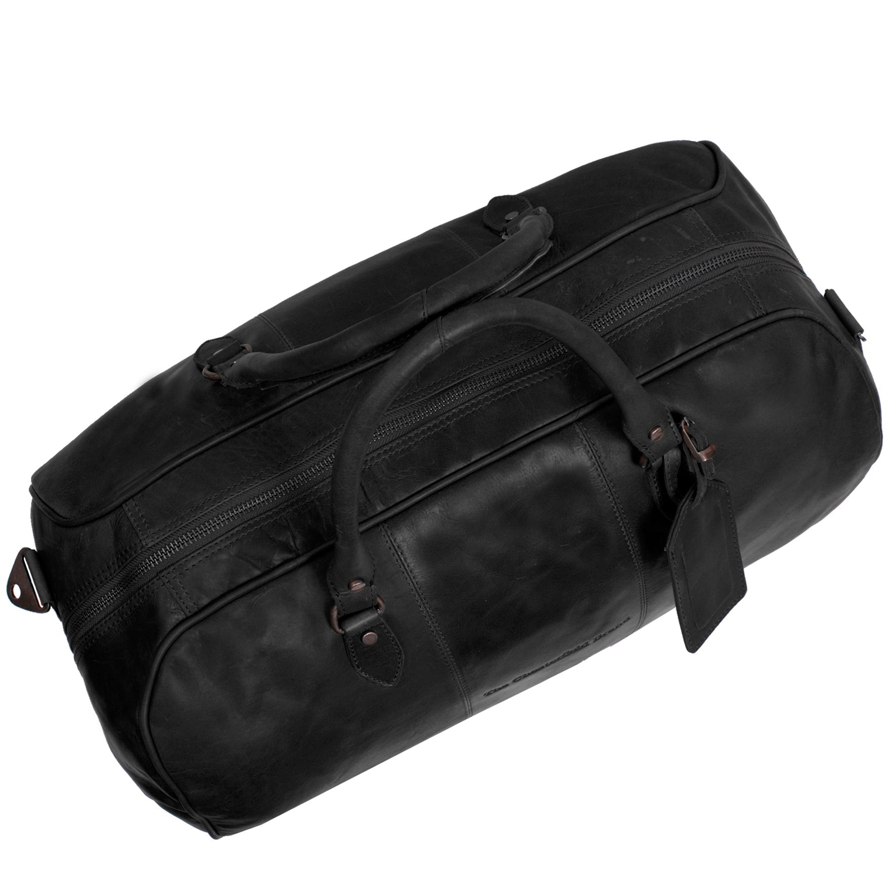 Leather Weekend Bag - The Chesterfield Brand Liam Black