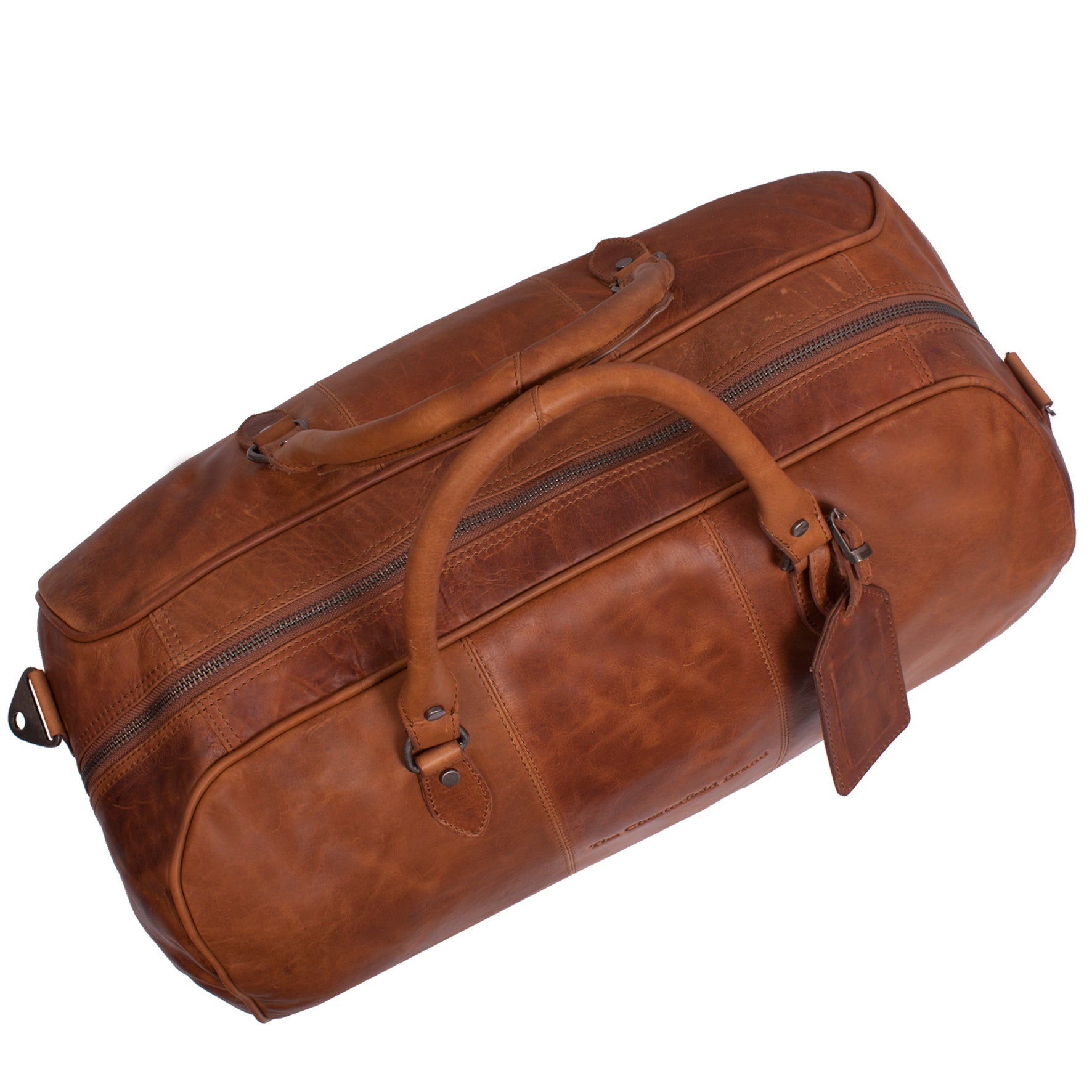 Leather Weekend Bag - The Chesterfield Brand Liam Cognac