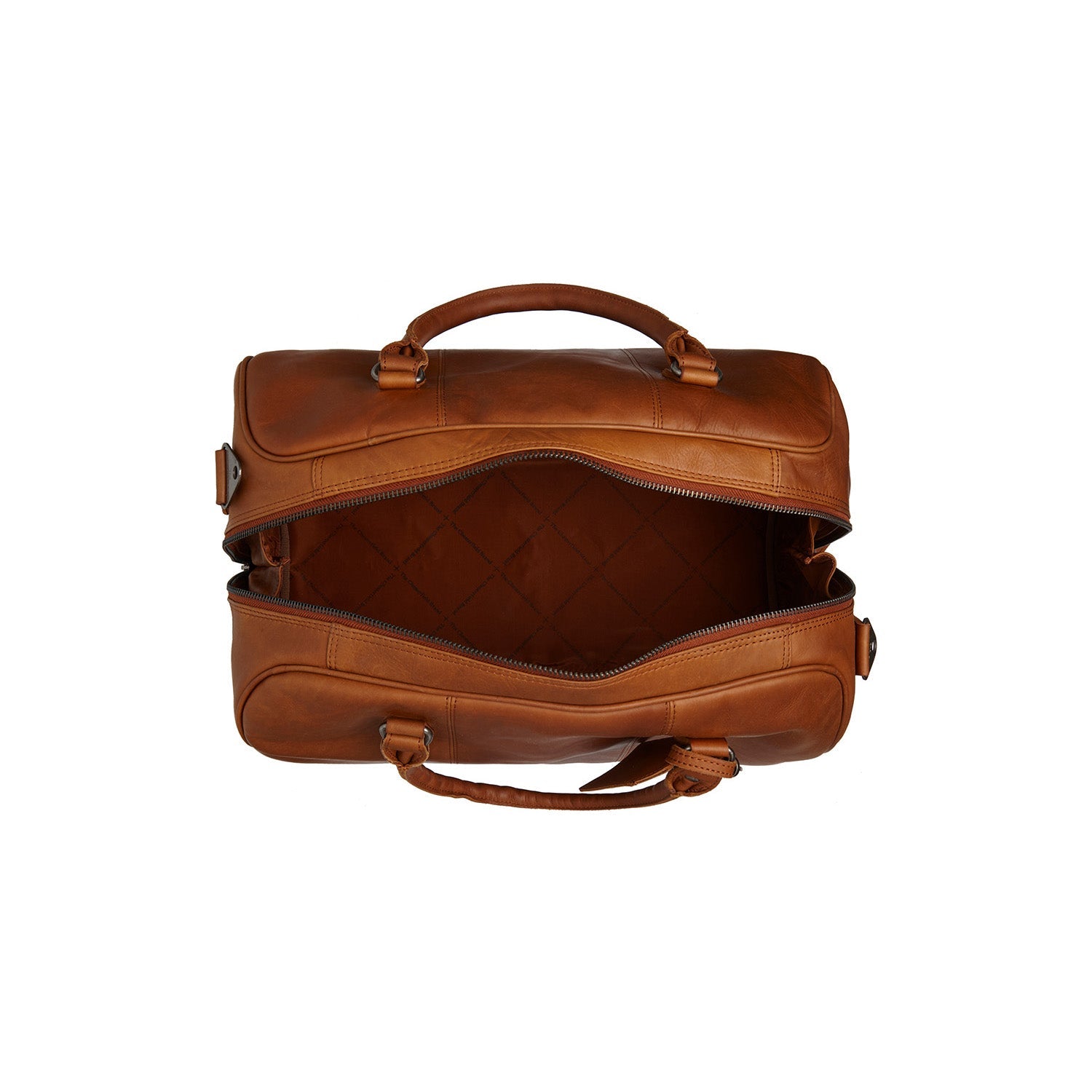 Leather Weekend Bag - The Chesterfield Brand Liam Cognac