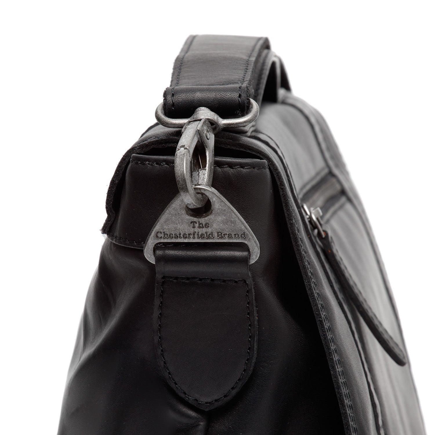 Leather Laptop Bag - The Chesterfield Brand Veneto Black