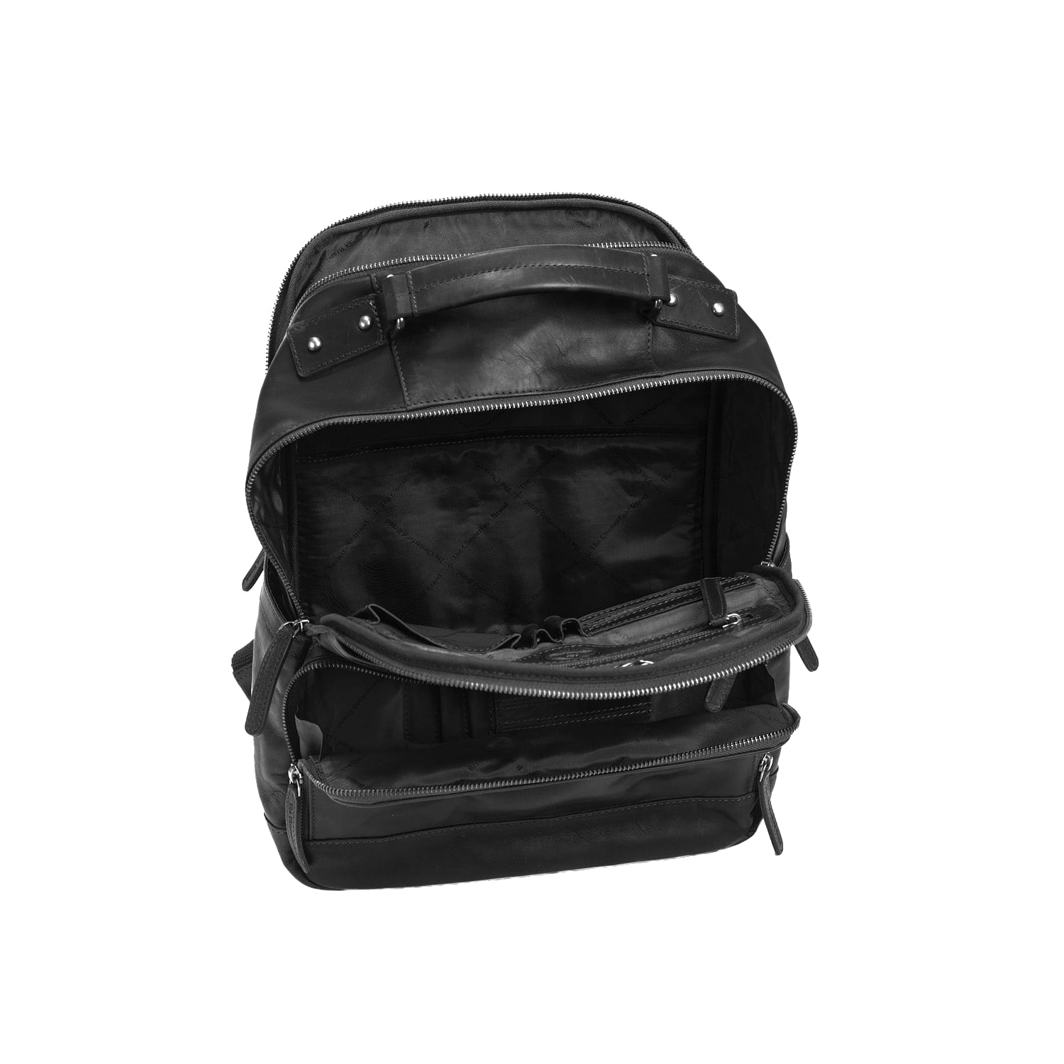 Leather Backpack - The Chesterfield Brand Austin Black