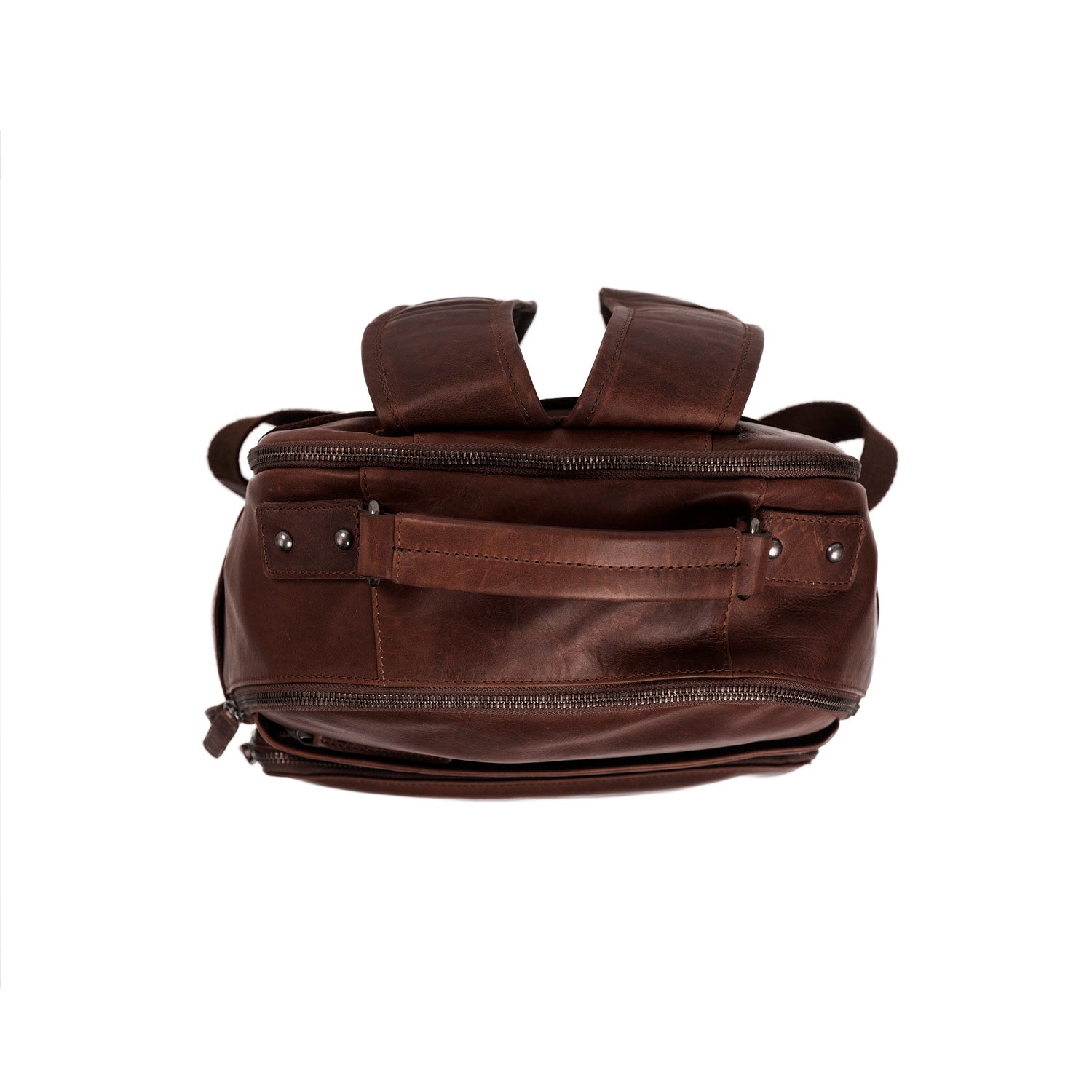 Leather Backpack - The Chesterfield Brand Austin Brown