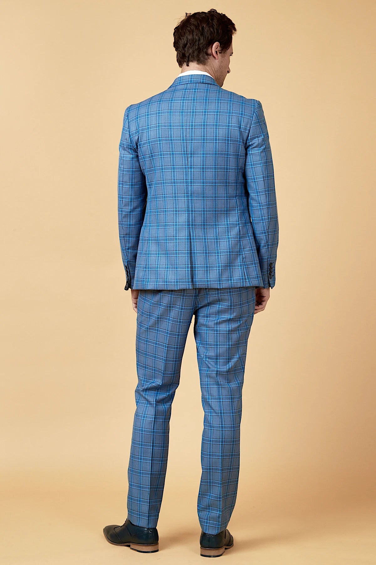 3-piece men's suit Jose Sky Blue