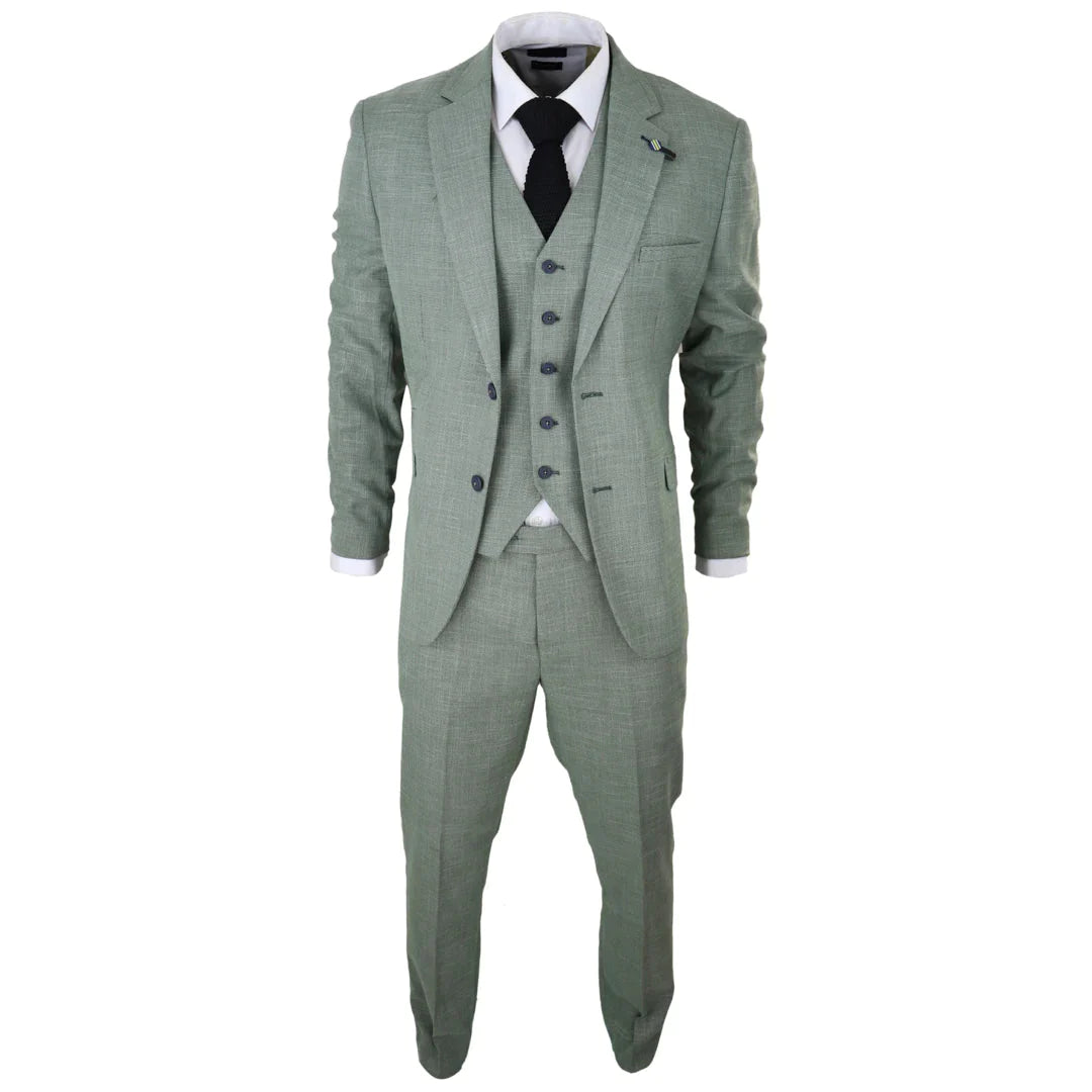 Three-Piece Suit Cavani Sage