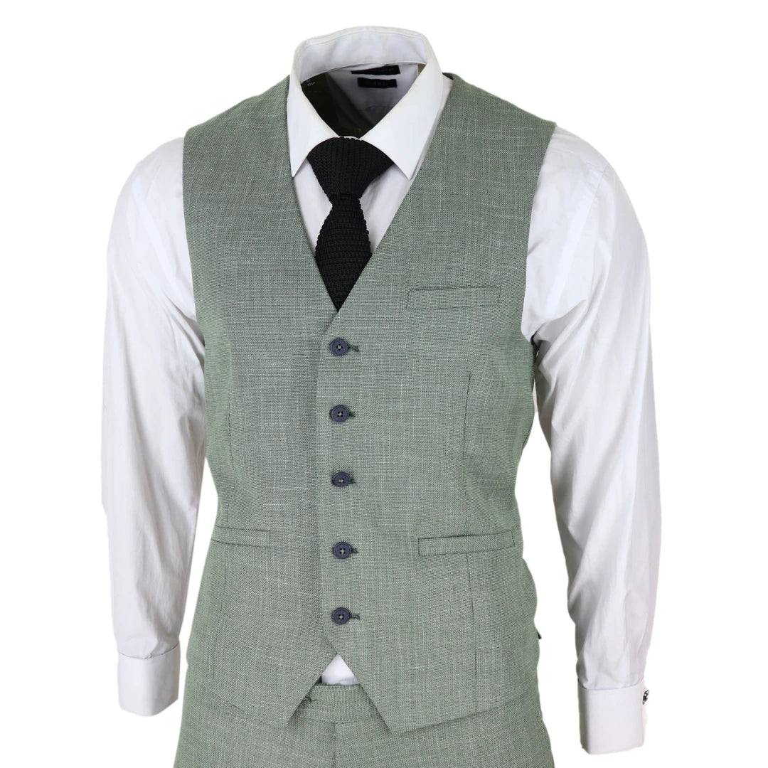 Three-Piece Suit Cavani Sage