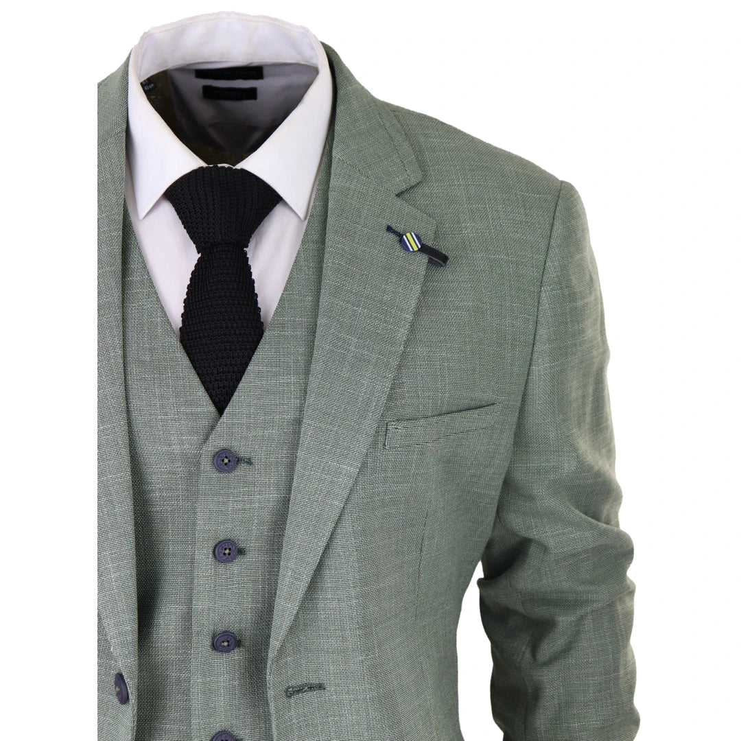 Three-Piece Suit Cavani Sage