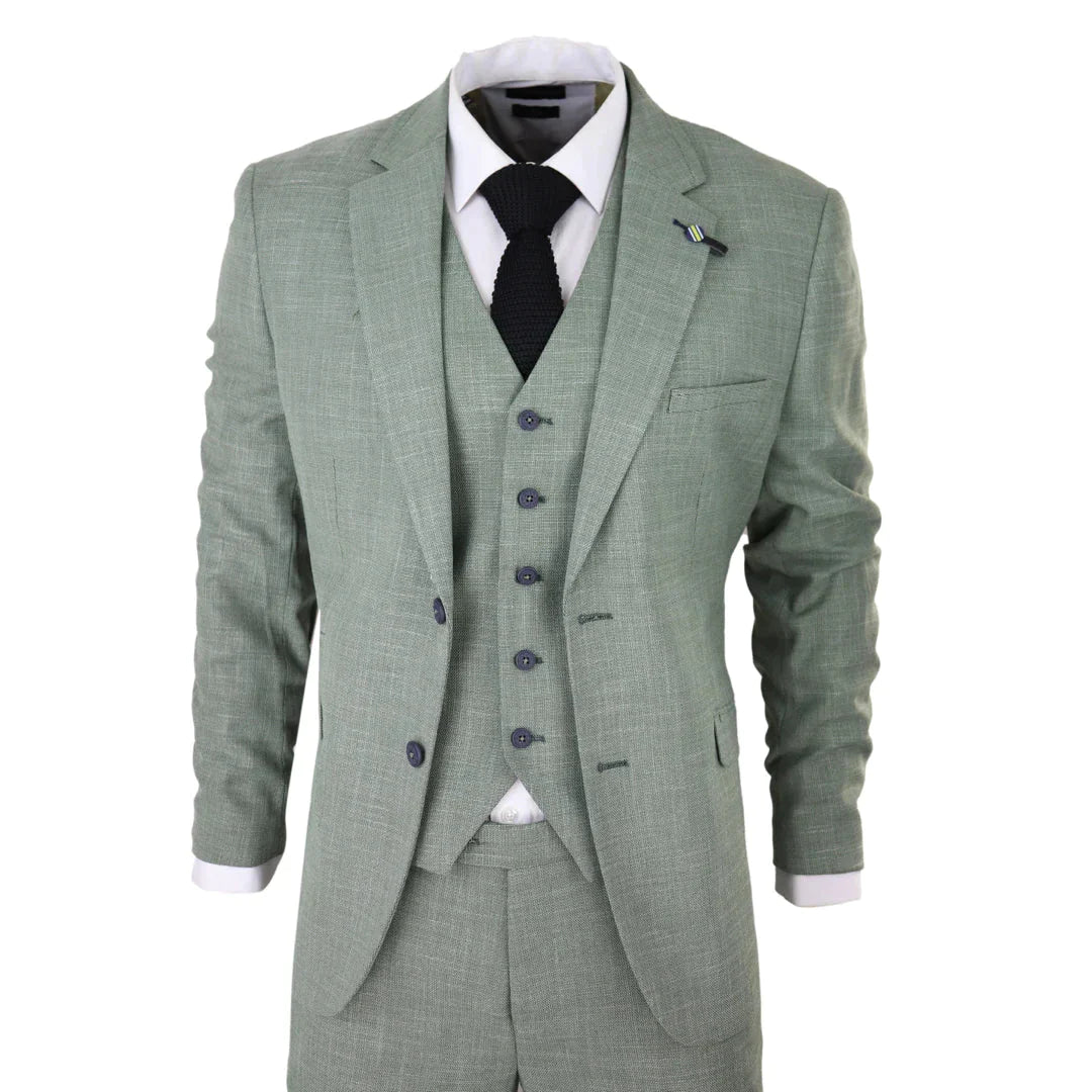 Three-Piece Suit Cavani Sage