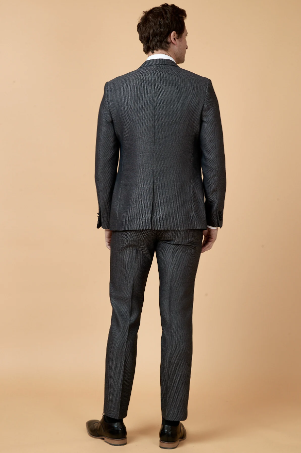 Charcoal Grey 3-Piece Tuxedo - Marc Darcy Spencer