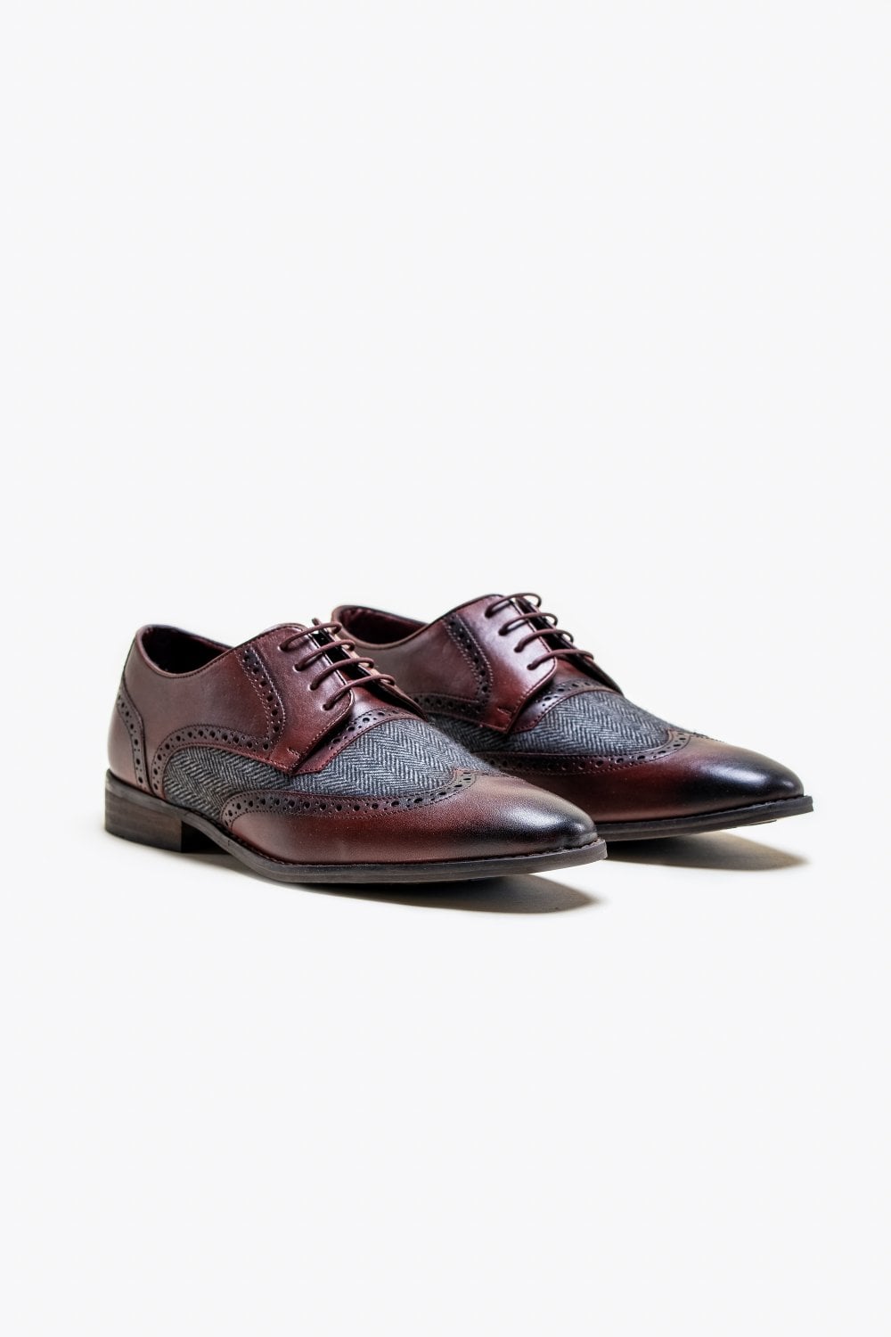 Faro Tweed Shoes Bordo | Cavani Faro Bordo