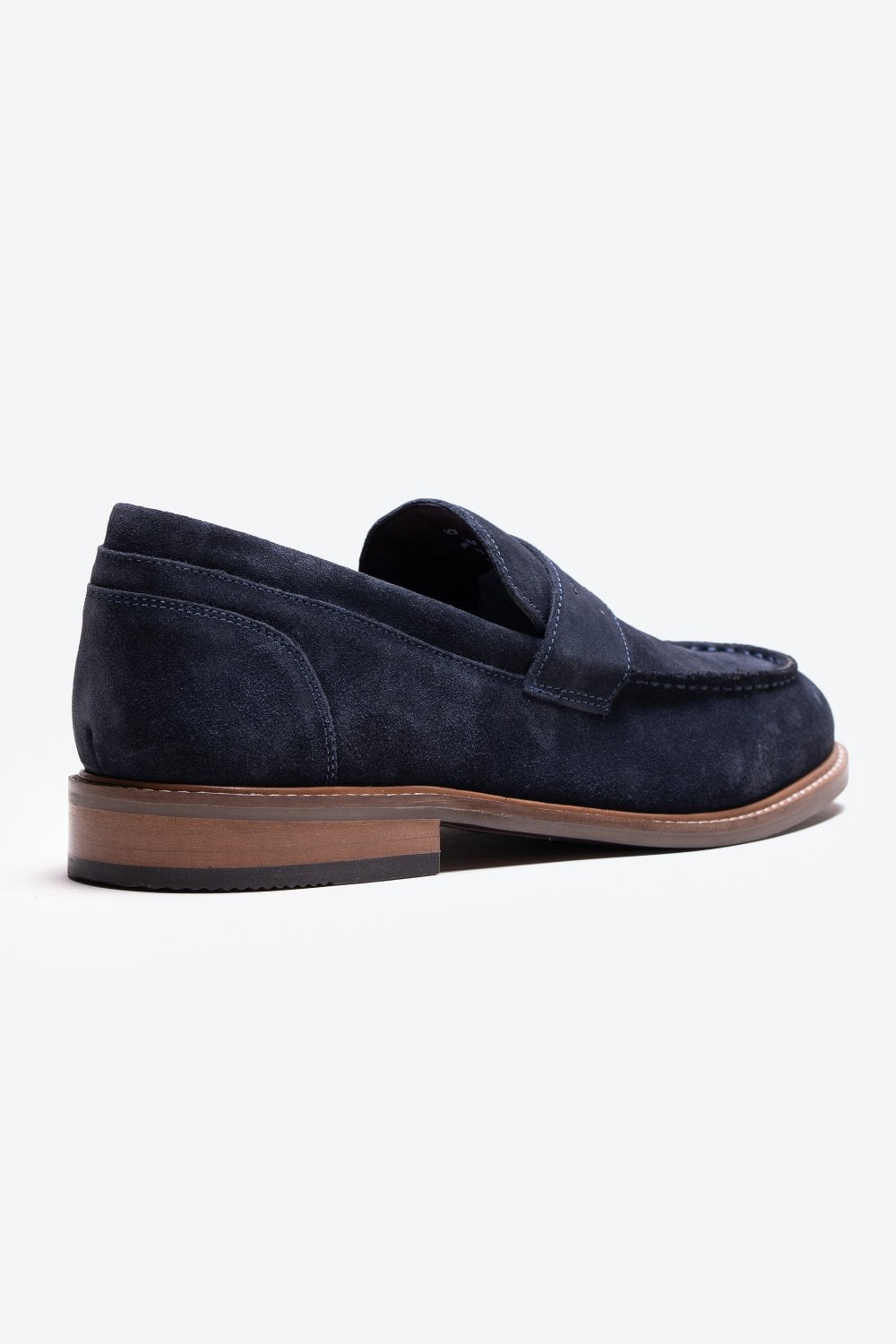 Cavani Jordan Suede Loafers - Navy