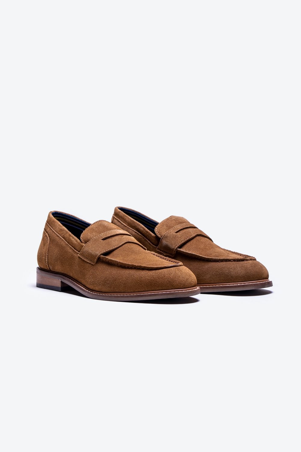 Cavani Jordan Suede Loafers - Light Brown