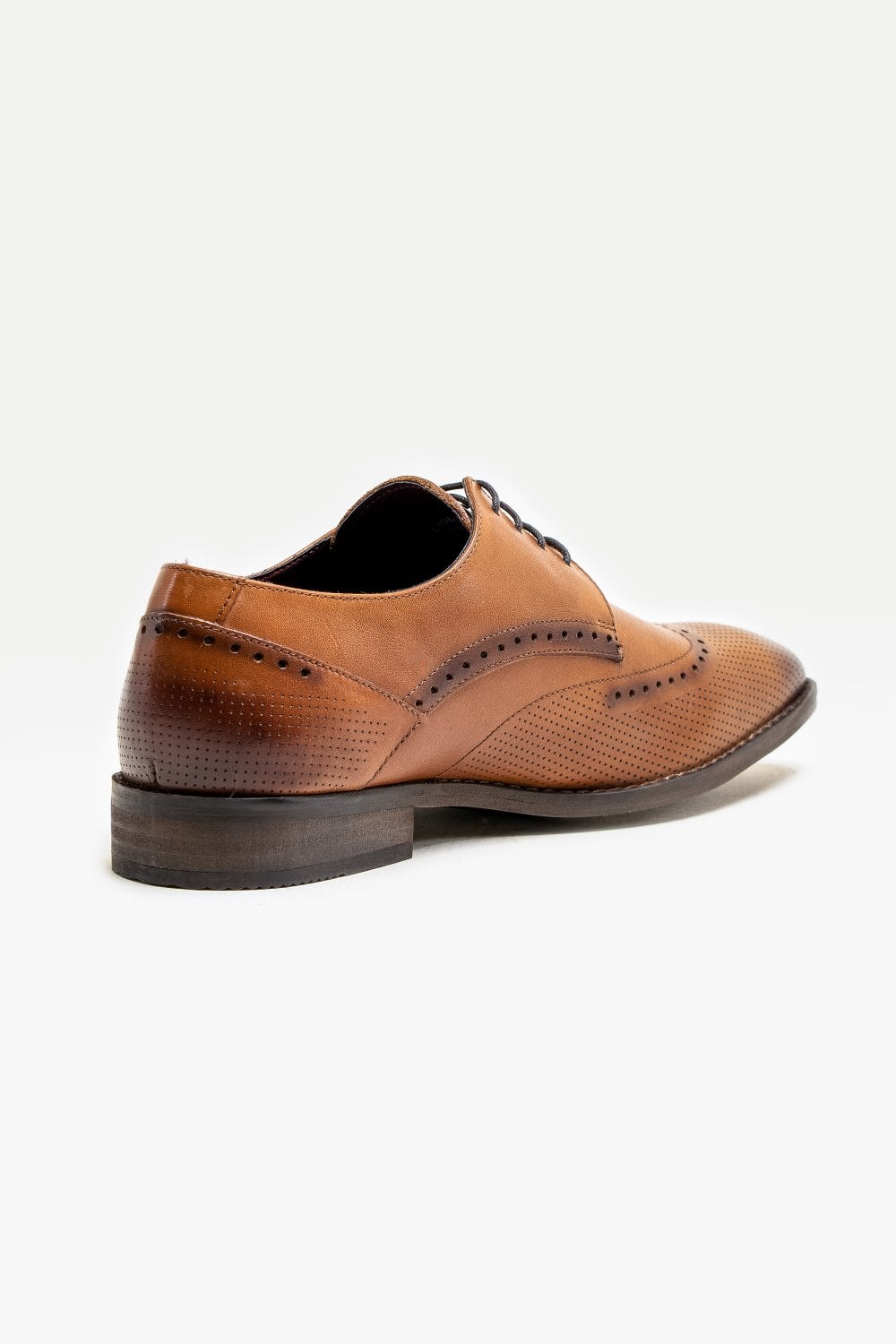 Cavani Lisbon Shoes Light Brown - Wingtip Brogue