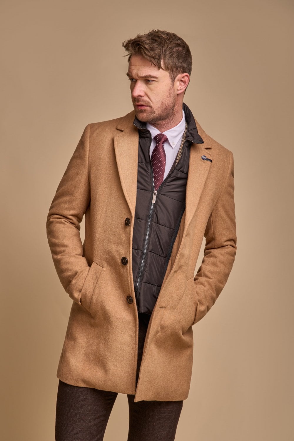 Cavani Sanford coat - Camel