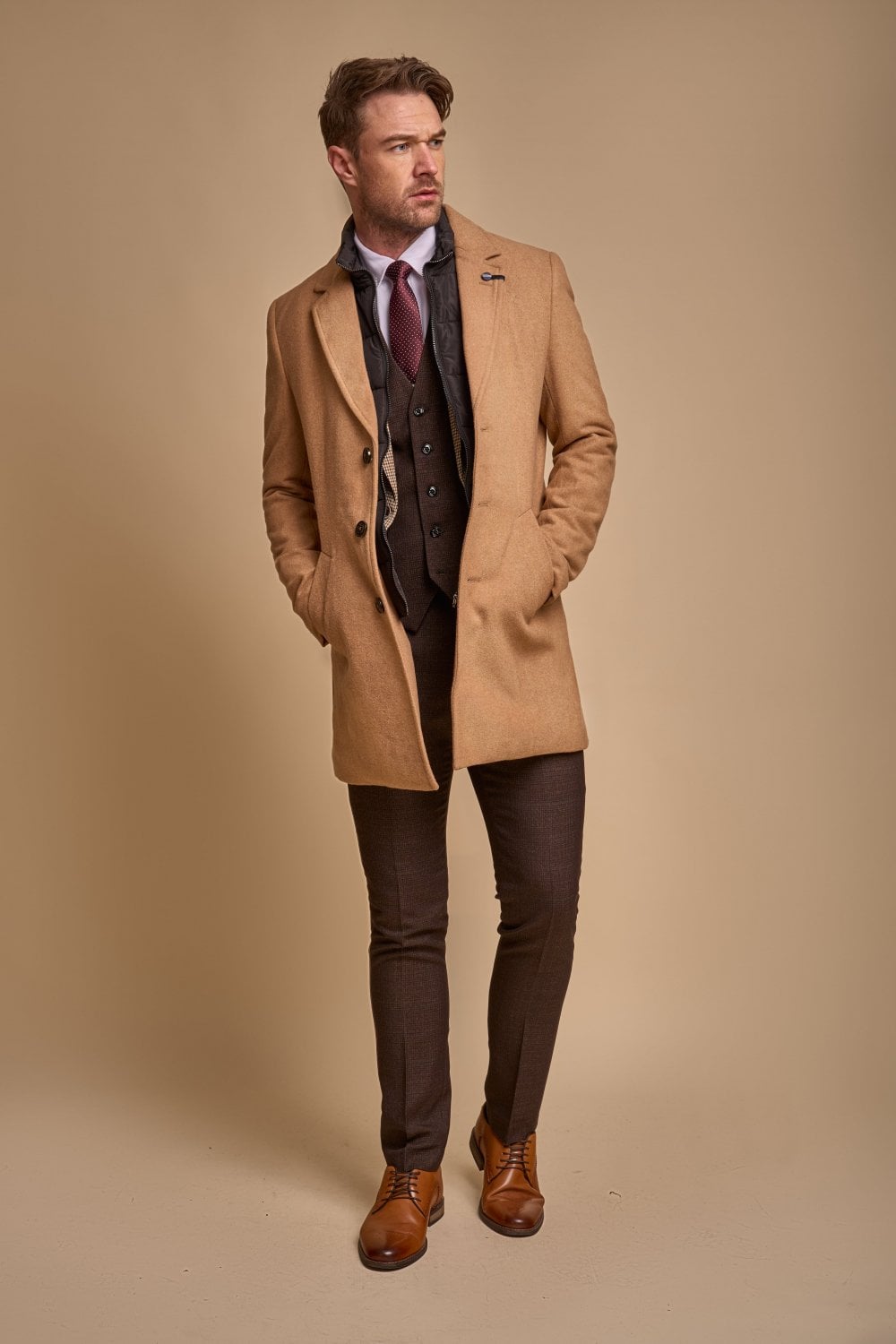 Cavani Sanford coat - Camel