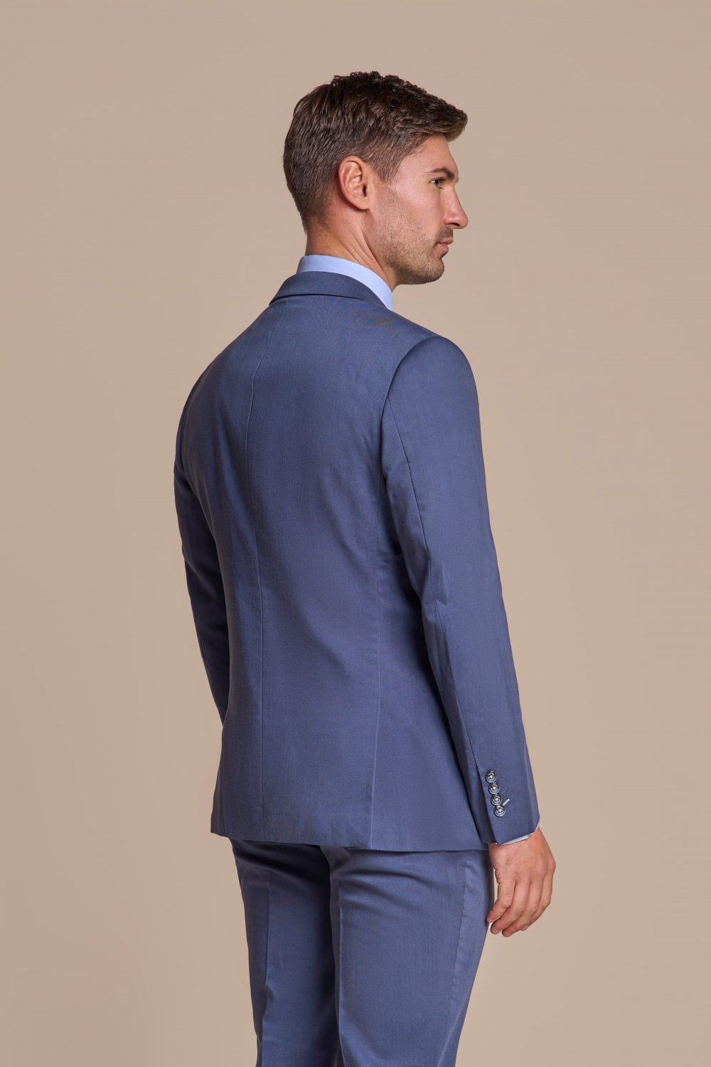 3-Piece Blue Men's Suit - Specter Teal