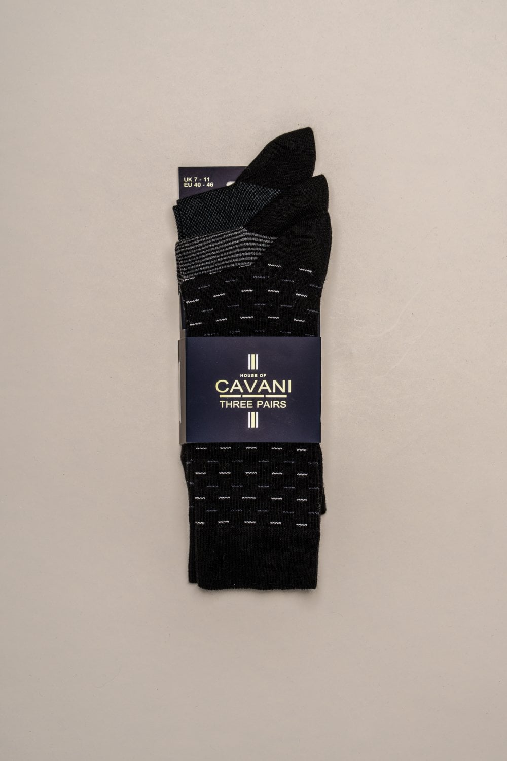 Cavani Tarossa Socks 3-Pack - GarrisonSuits