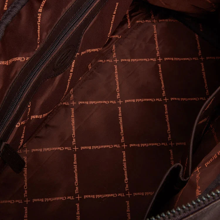 Leather Weekend Bag - The Chesterfield Brand Perth Brown