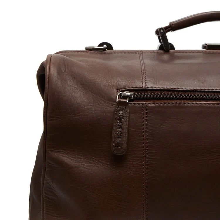 Leather Weekend Bag - The Chesterfield Brand Texel Brown