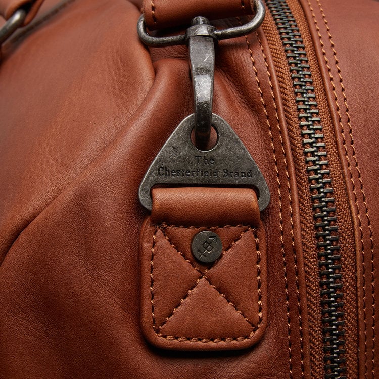 Leather Weekend Bag - The Chesterfield Brand Perth Cognac