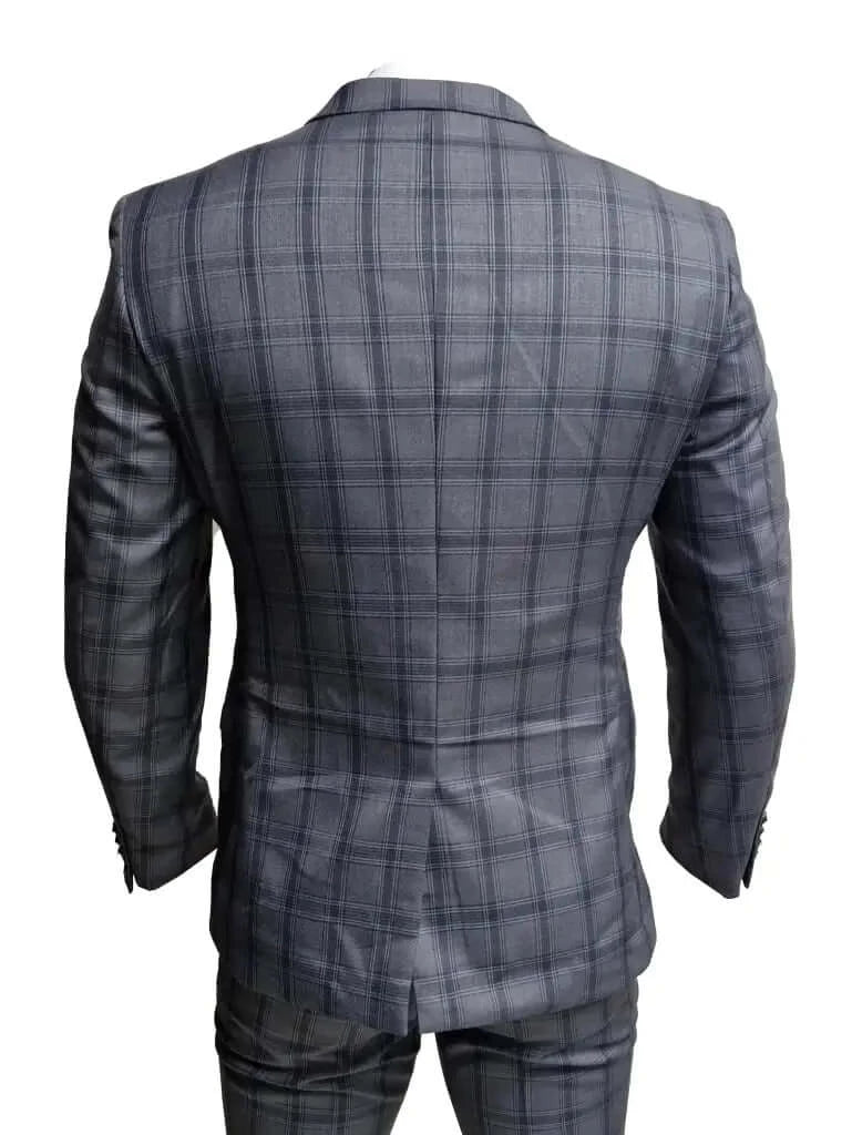 3-Piece Men's Suit Jose Grey