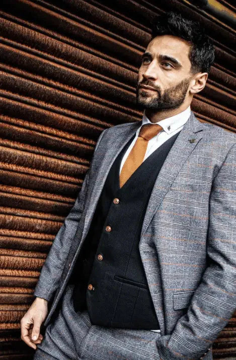 3-Piece Suit Jenson Grey Mix and Match