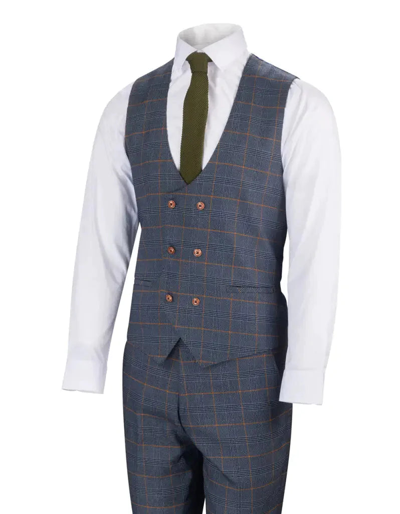 Three-Piece Suit Jenson Sky Blue