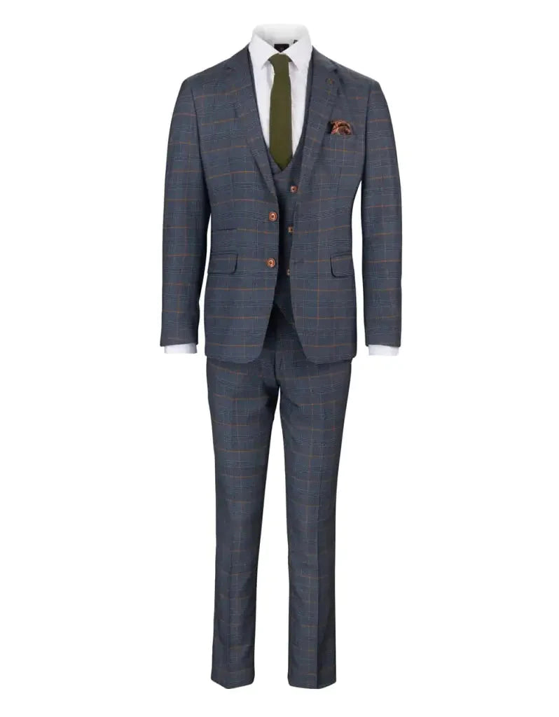 Three-Piece Suit Jenson Sky Blue