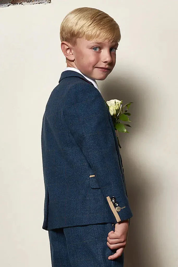 Three-piece suit for children - Dion blue - 1 year - children's