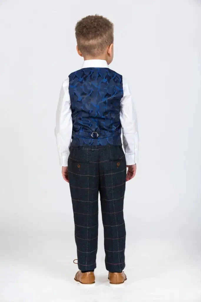 Three-piece suit for children - Tweed Eton - 1 year - children's