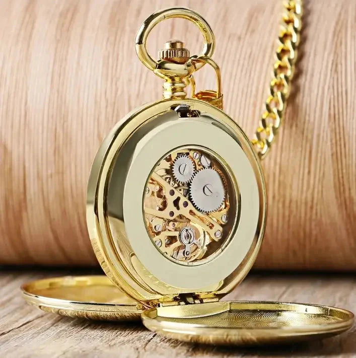 Glad gold Peaky Blinders pocket watch - pocketwatch