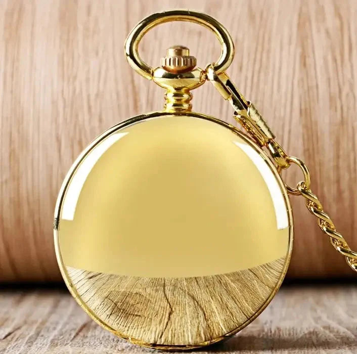 Glad gold Peaky Blinders pocket watch - pocketwatch