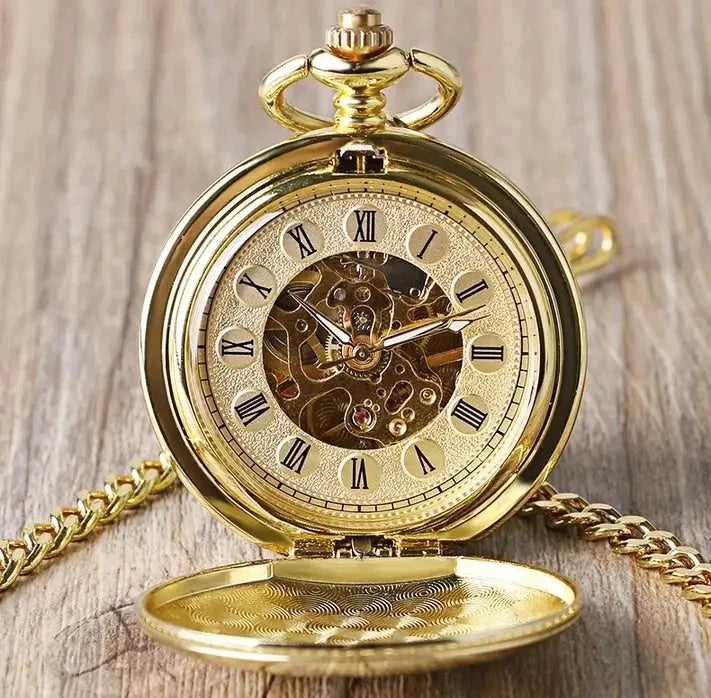 Glad gold Peaky Blinders pocket watch - pocketwatch