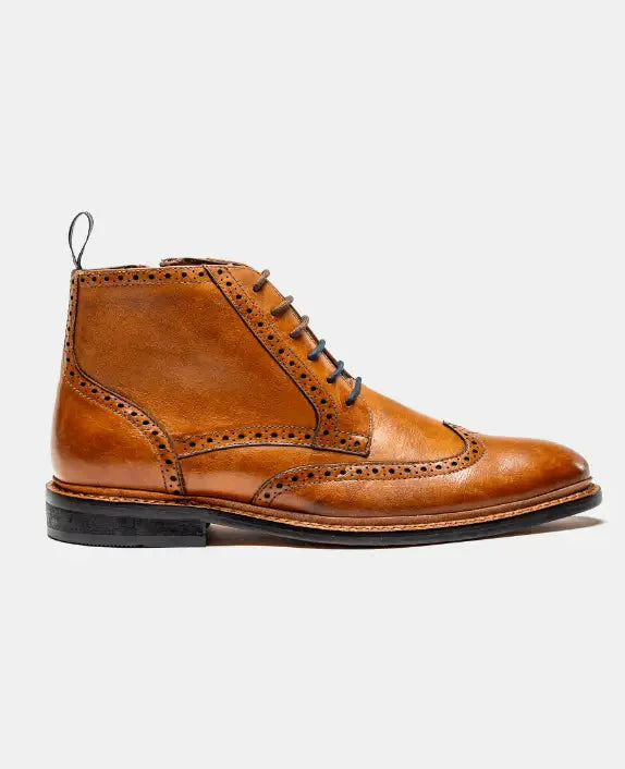 Light brown men's Boots - Cavani Ashmoor Tan