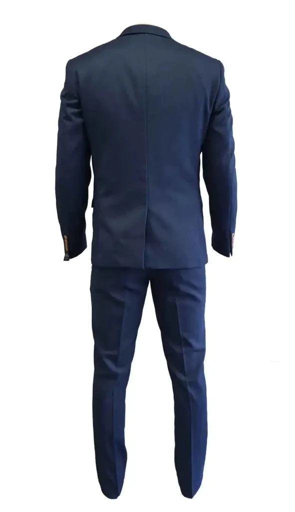 Navy Blue Suit - Max Royal Blue 3-Piece Suit