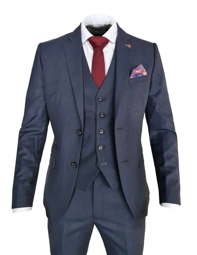 Men's Navy Suit Cavani Seeba