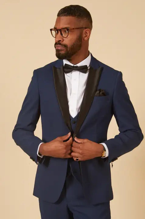 Navy Tuxedo 3-Piece Suit