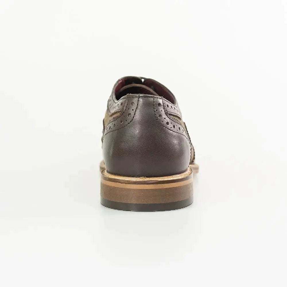 Nette schoenen | Cavani Ellington brown tweed - schoenen