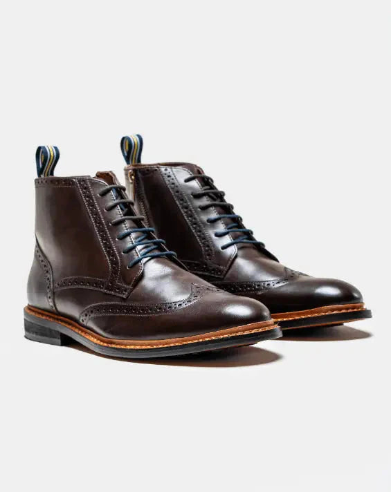 Premium Men's Boots - Cavani Ashmoor Brown