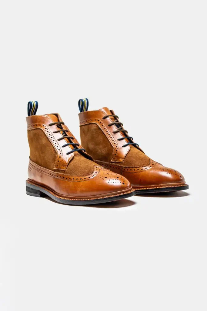 Premium Men's Boots - Cavani Bosworth Tan