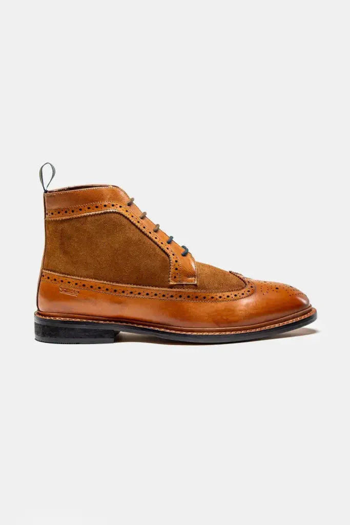 Premium Men's Boots - Cavani Bosworth Tan