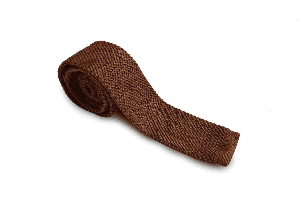 Tie Rusty Knitted - Garrison Limited Rusty